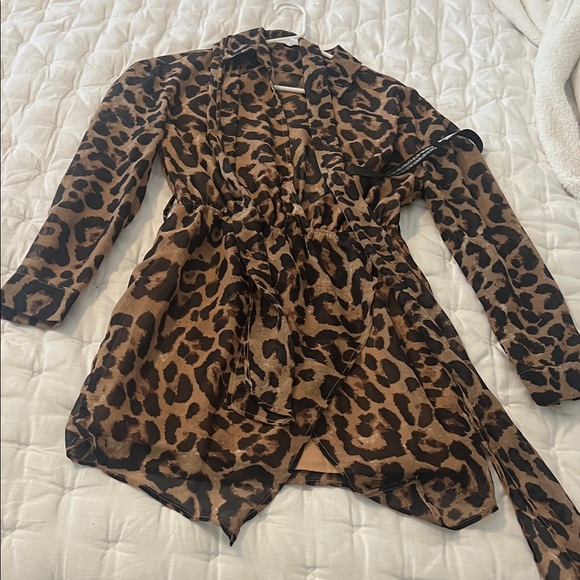 PrettyLittleThing Jackets & Blazers - Leopard Print Women's Jacket